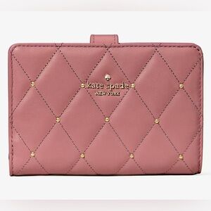 Kate Spade Blush Quilted Wallet